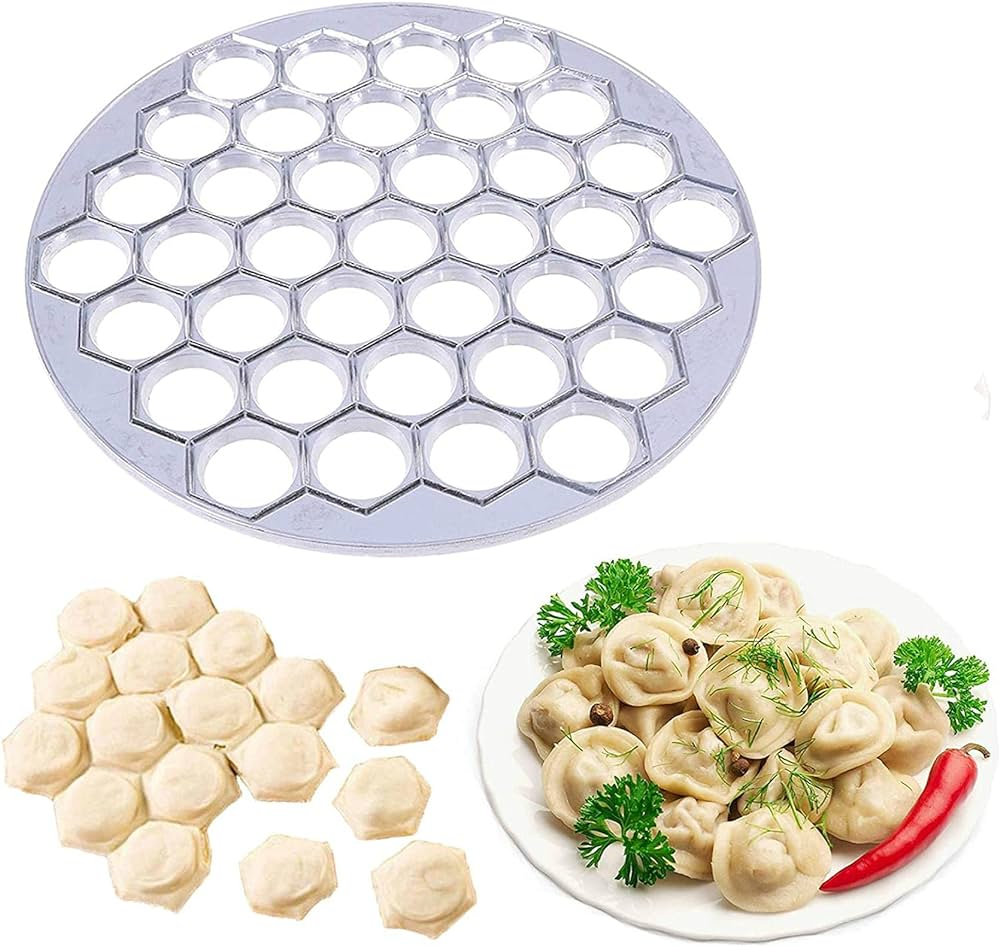 37 Holes Aluminum Dumpling Mold Ravioli Maker Russian Pelmeni Maker  Dumpling Machine Ravioli Cutter Kitchen Cooking Tools : Buy Online at Best  Price in KSA - Souq is now Amazon.sa: Home